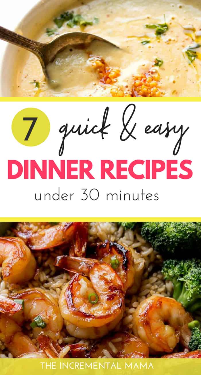 7 Quick & Healthy Dinner Recipes (Under 30 Minutes)