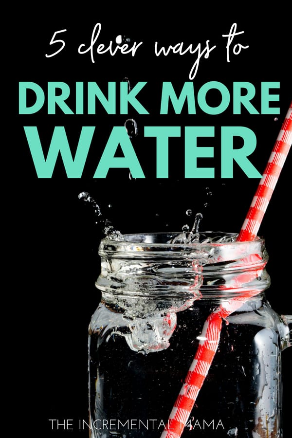 5 simple tips to drink more water everyday #drinkmorewater #healthylifestyle