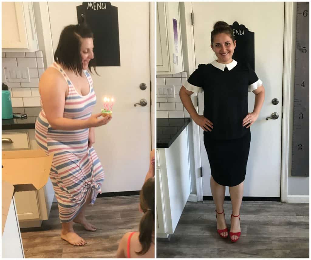 before and after intermittent fasting and breastfeeding