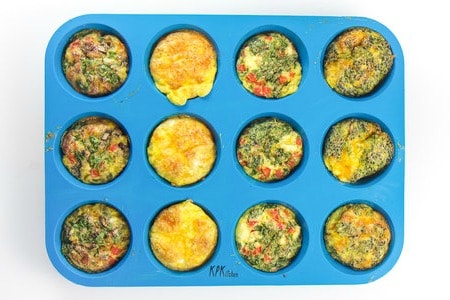 high protein egg breakfasts for kids - egg muffins