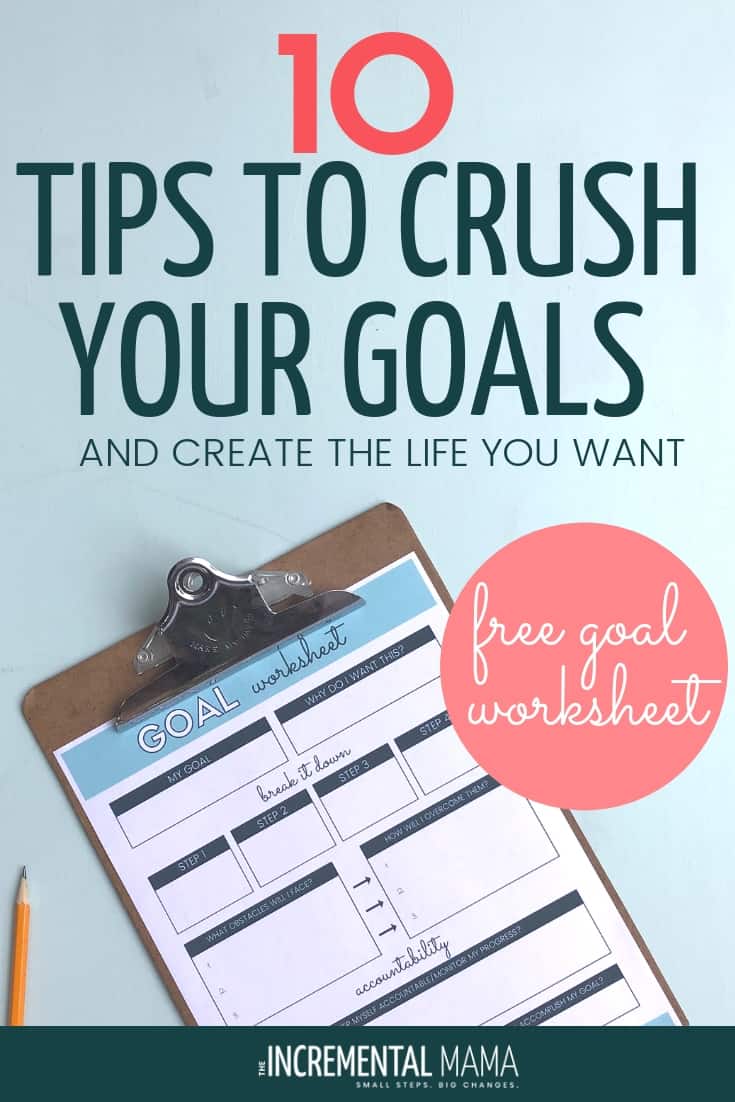 goal setting tips