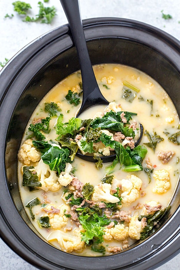 low car zuppa toscana soup