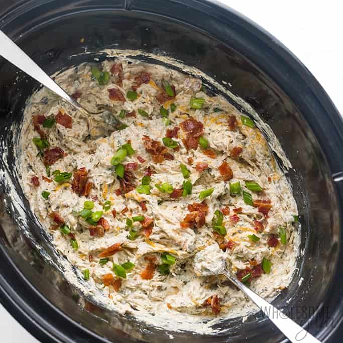 Creamy Crock Pot Chicken (Tuscan Style) - Wholesome Yum