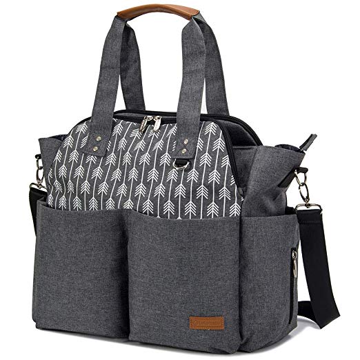 best diaper bag tote for baby and toddler