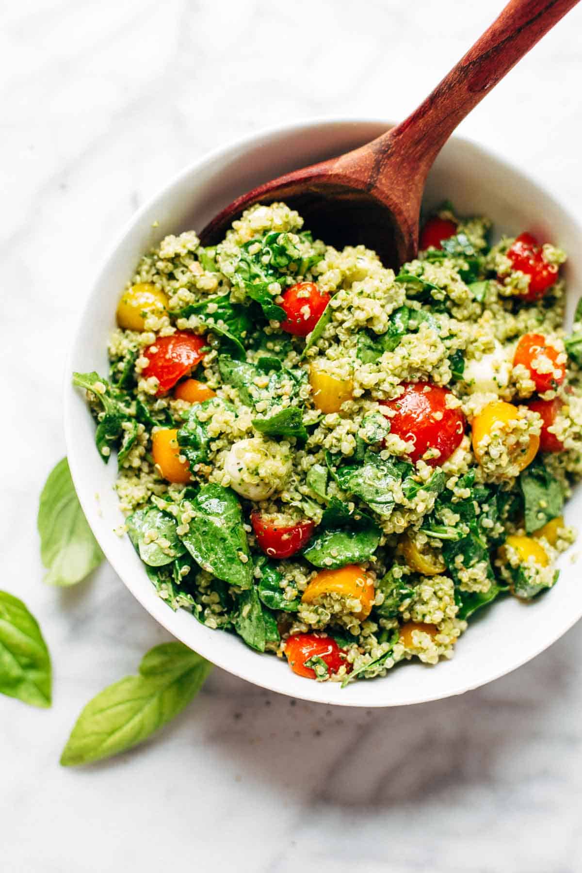 healthy green summer salad recipe