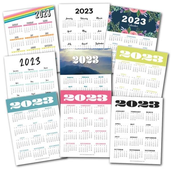 Free Checkbook Calendar Printables