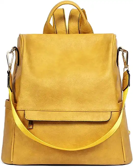 CLUCI Women Backpack Purse Fashion Leather Large Designer Travel Bag