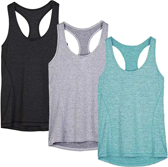 Icyzone Workout Tank Tops for Women (Pack of 3)