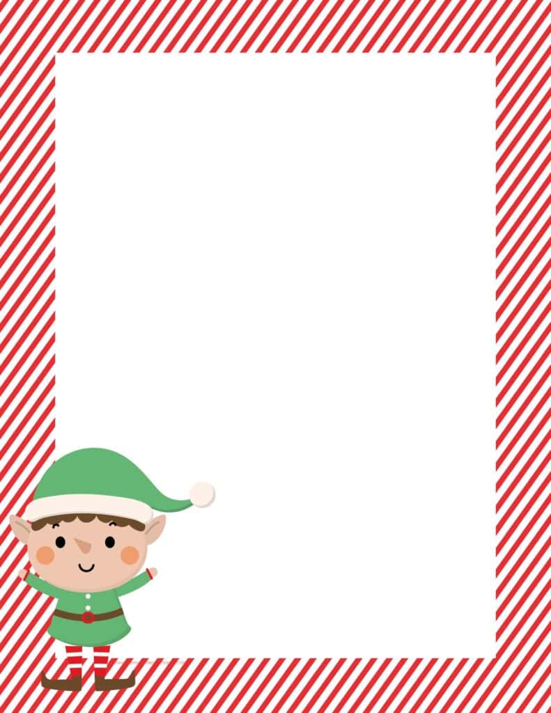 30+ Free Printable Christmas Border Printable Templates - The Incremental Mama