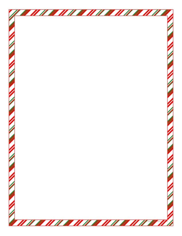 30+ Free Printable Christmas Border Printable Templates The