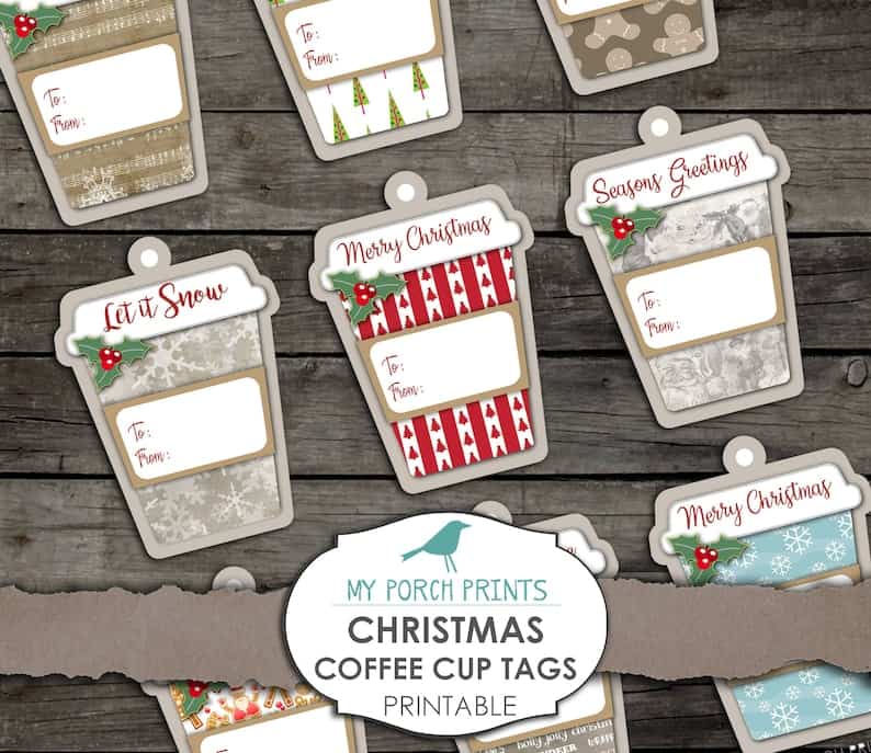 Cute & Free Printable Christmas Gift Tags - The Incremental Mama