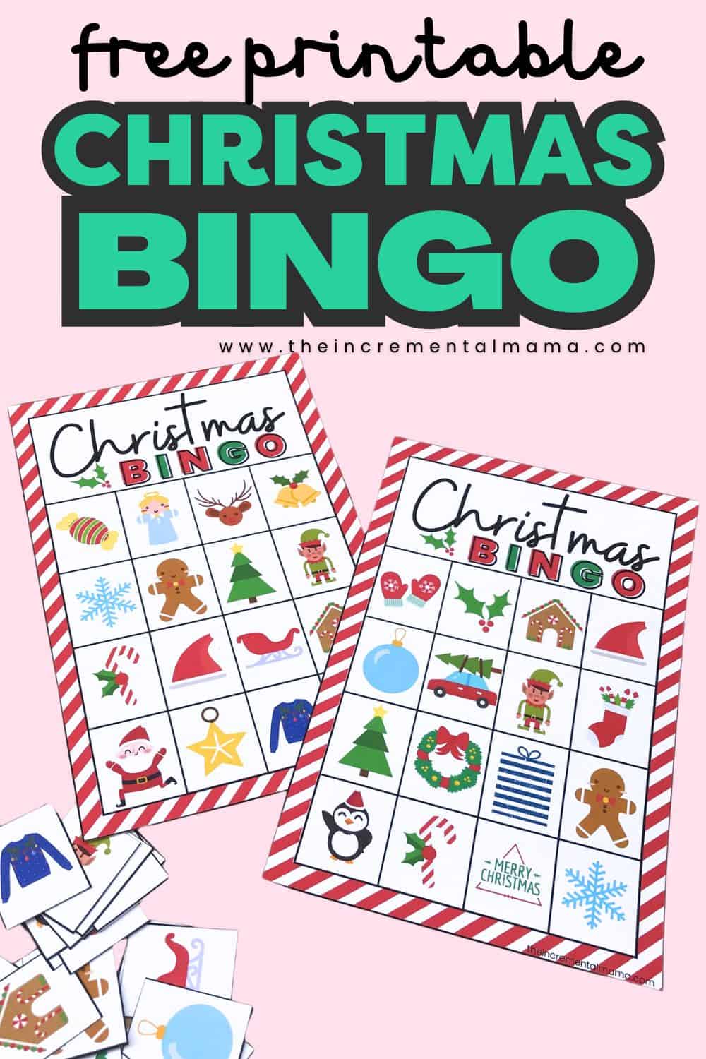 20 Free Printable Christmas Bingo Cards - The Incremental Mama