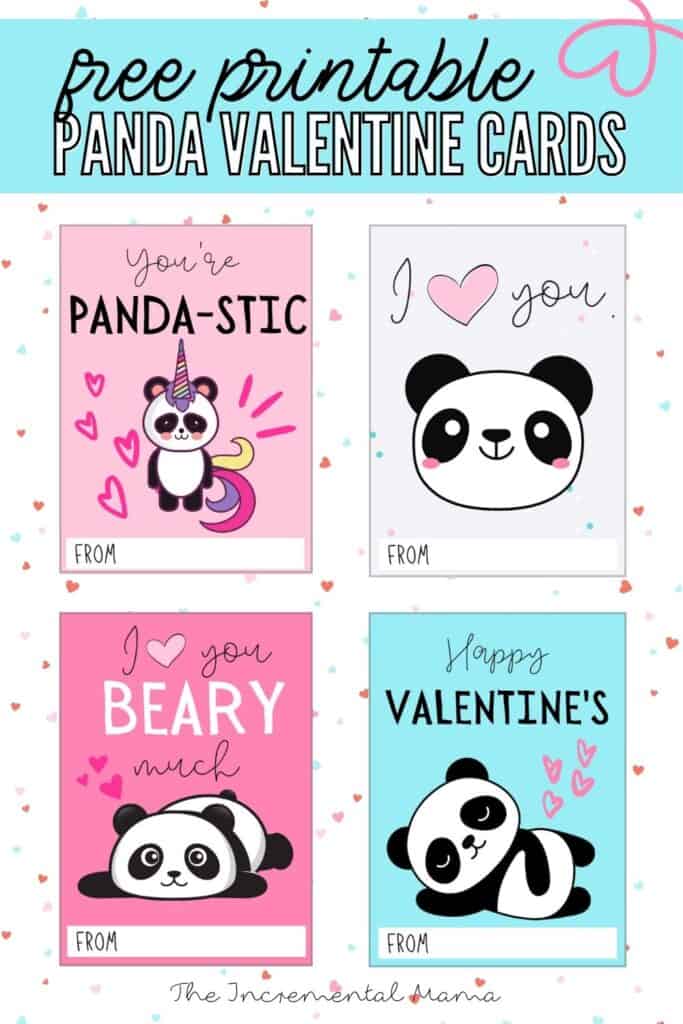 Kids Free Printable Valentine Cards - Print & Take to School