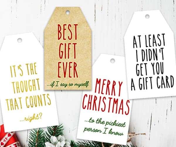 Free Printable North Pole Gift Tags