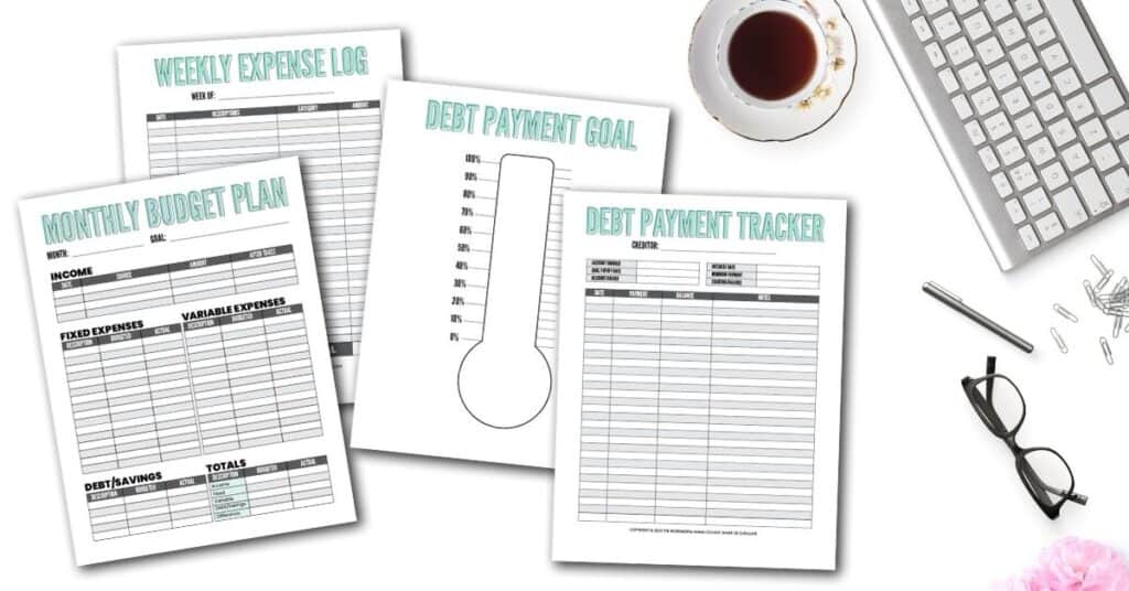 Free Blank Budget Worksheet Printables to Take Charge of Your Finances