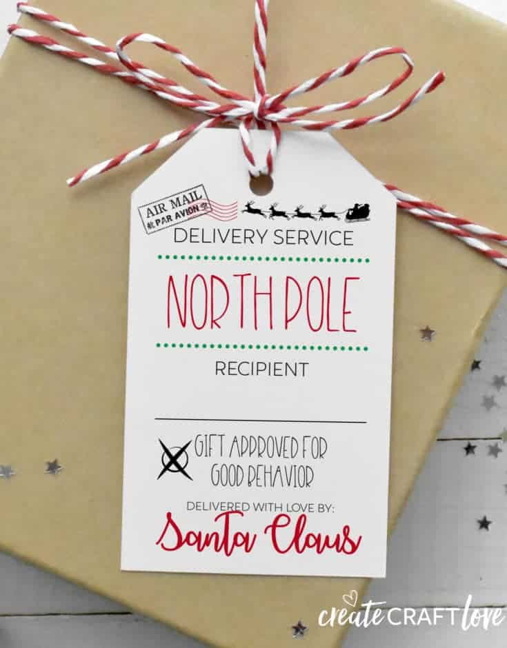 https://theincrementalmama.com/wp-content/uploads/North-Pole-Tag-From-Santa.jpg