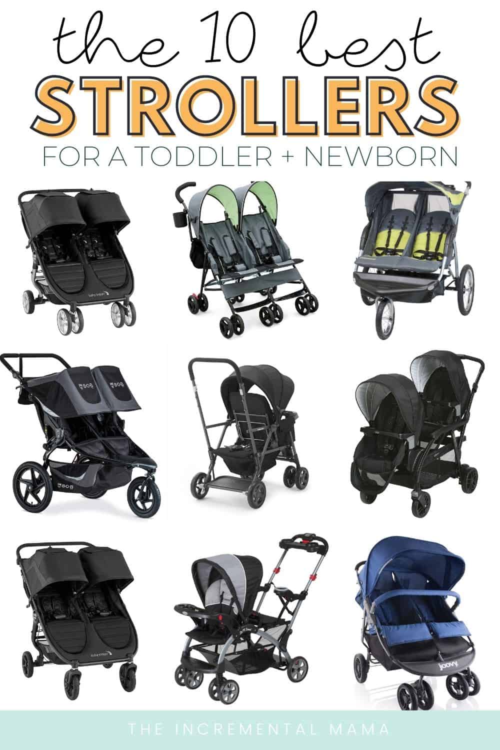 The 10 Best Double Strollers for a Newborn & Toddler 2020