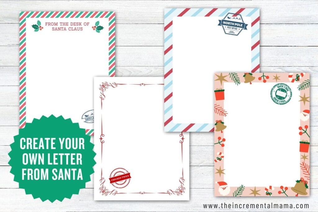 20 Cute & Free Printable Santa Letter Templates For Kids - The ...