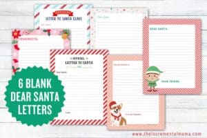 20 Cute &amp; Free Printable Santa Letter Templates For Kids - The ...