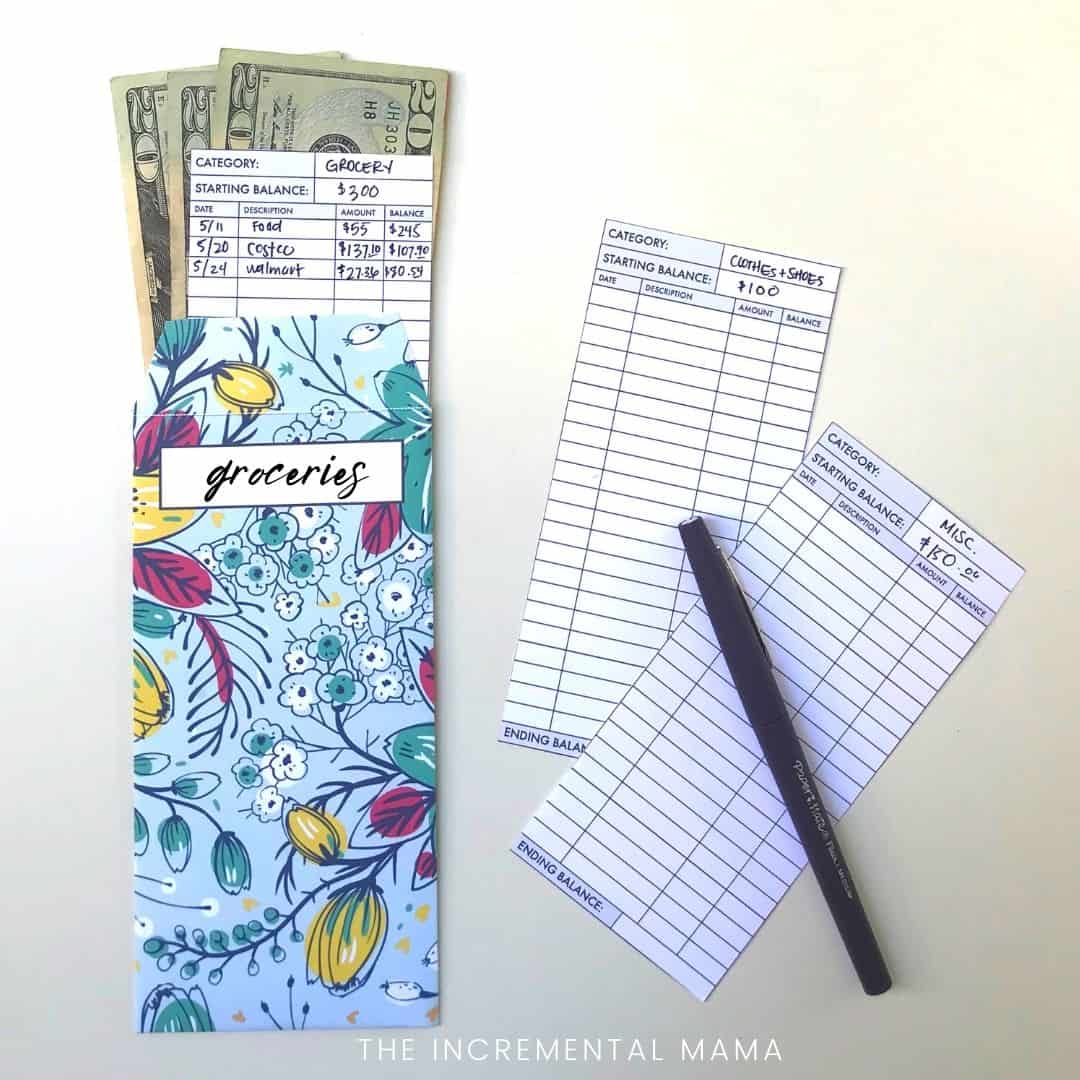 Envelope Template Free Cash Envelope Tracker Printable Rossy Printable