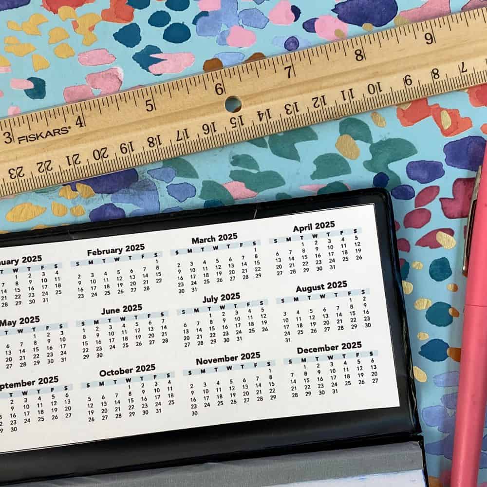 Free Checkbook Calendar Printables (2023, 2024, 2025)