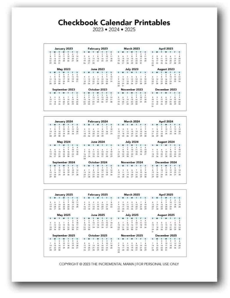 Free Printable Calendar for Kids - Dated and Undated (2024-2025