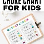 Chores ideas for 5 year old