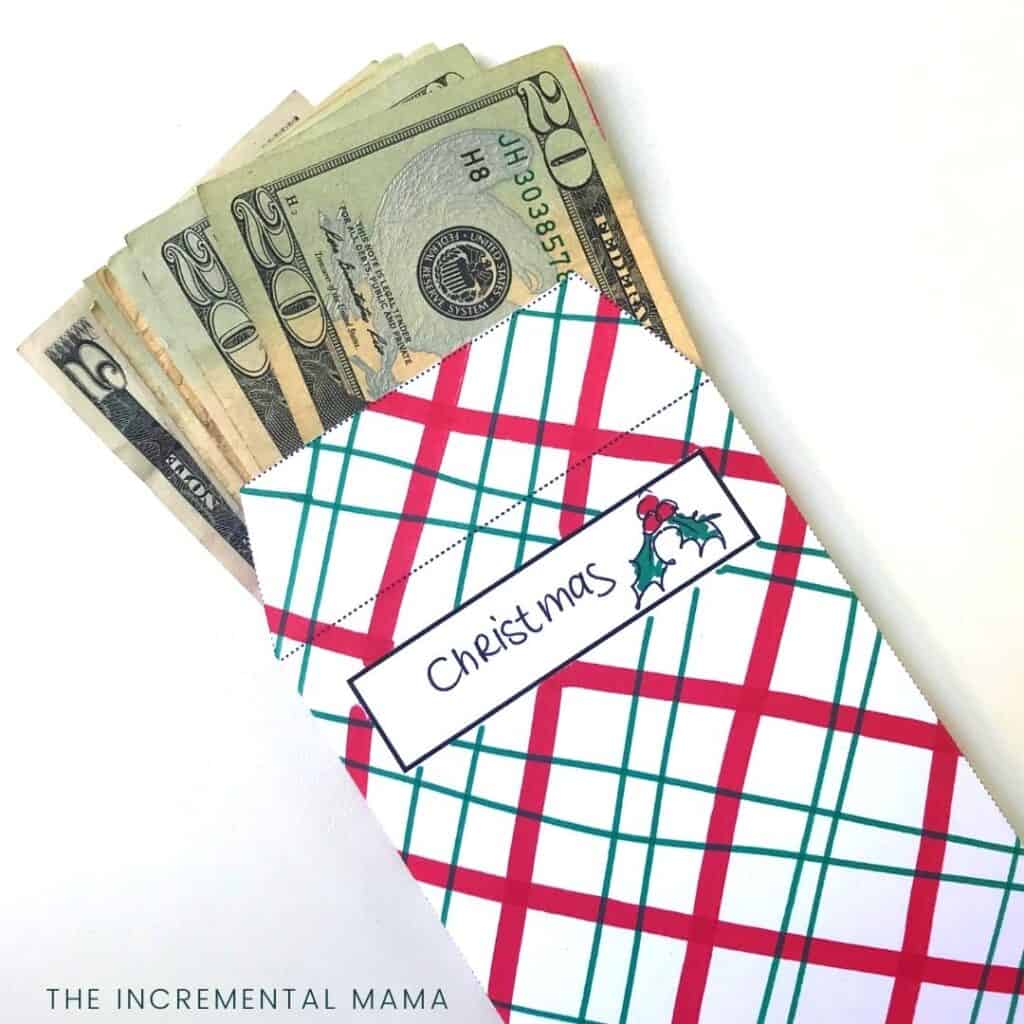 diy cash envelope