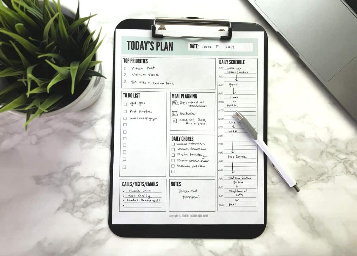 free planner printable