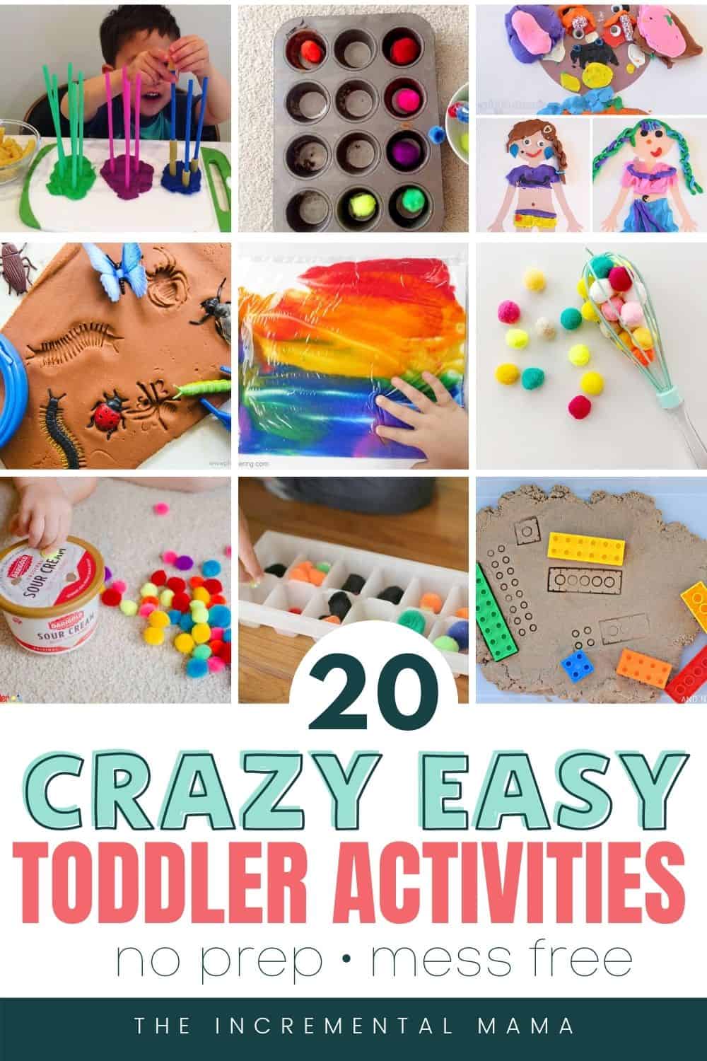 20 Super Easy Activities For 2 Year Olds The Incremental Mama