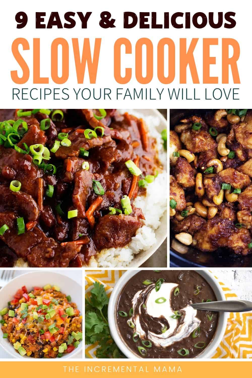 9 Easy Slow Cooker Recipes Your Family will Love