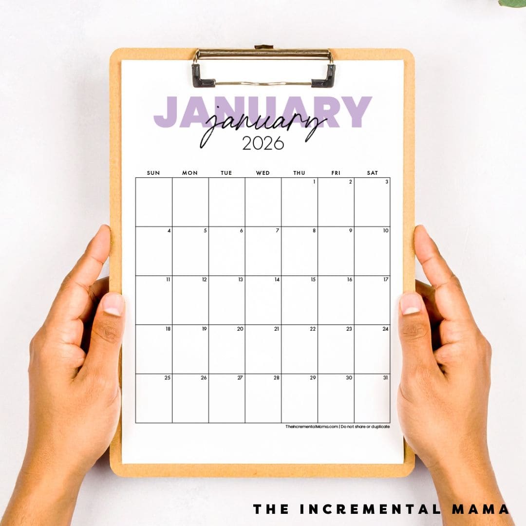 Free Printable 2026 Monthly Calendar Templates 4 Styles The 