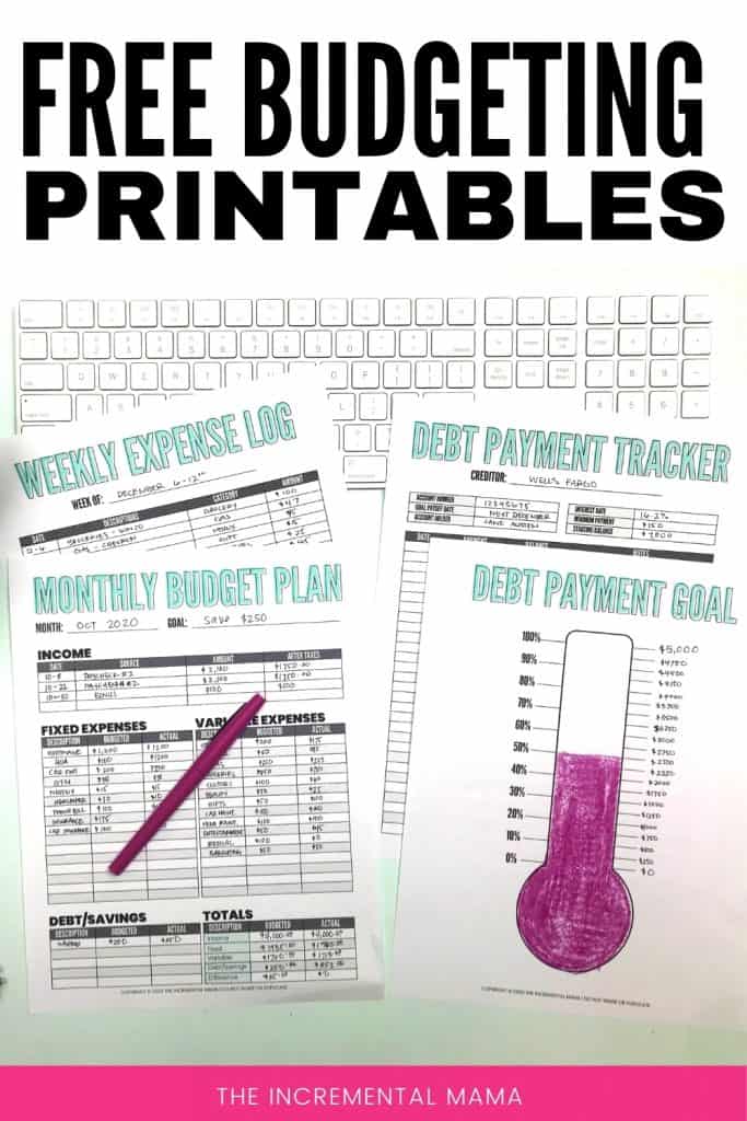 freeblank budget worksheet printables