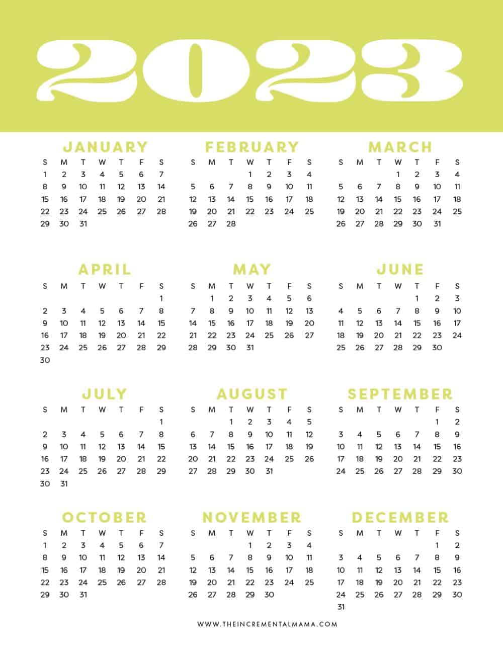 9-free-printable-one-page-calendars-for-2023