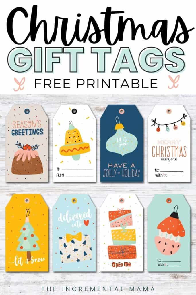 Cute & Free Printable Christmas Gift Tags - The Incremental Mama