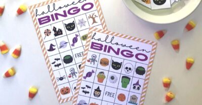 20 halloween bingo cards