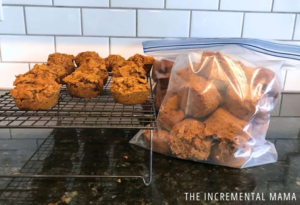 meal prep pumpkin muffins