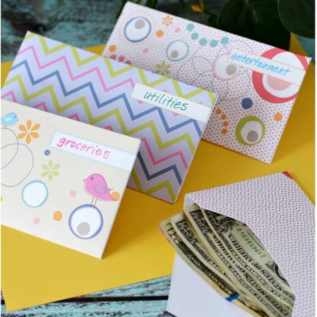 Free Printable Cash Envelopes for Budgeting