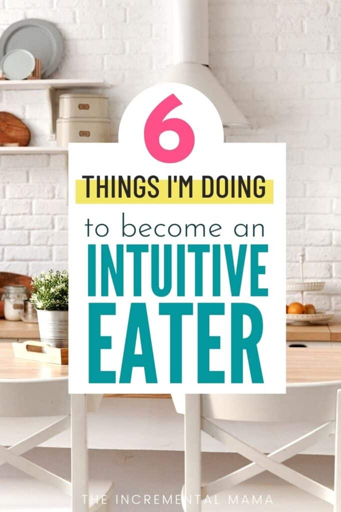 intuitive eating journey