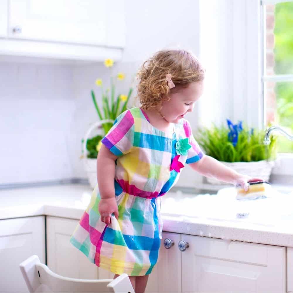 get kids to do chores without being asked