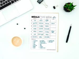 How to Meal Plan For Your Family + Free Planning Printables