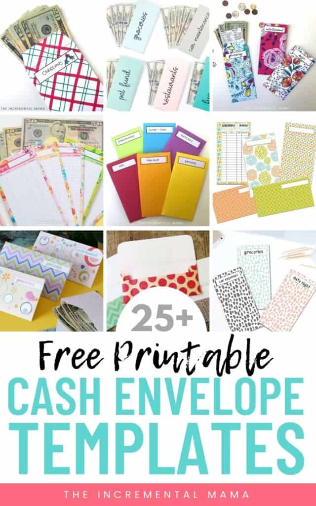 Over 25 Free Printable Cash Envelope Templates The Incremental Mama