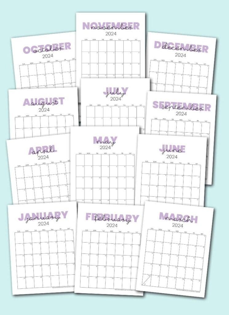 2024 Ultimate Printable Planner Starter Kit