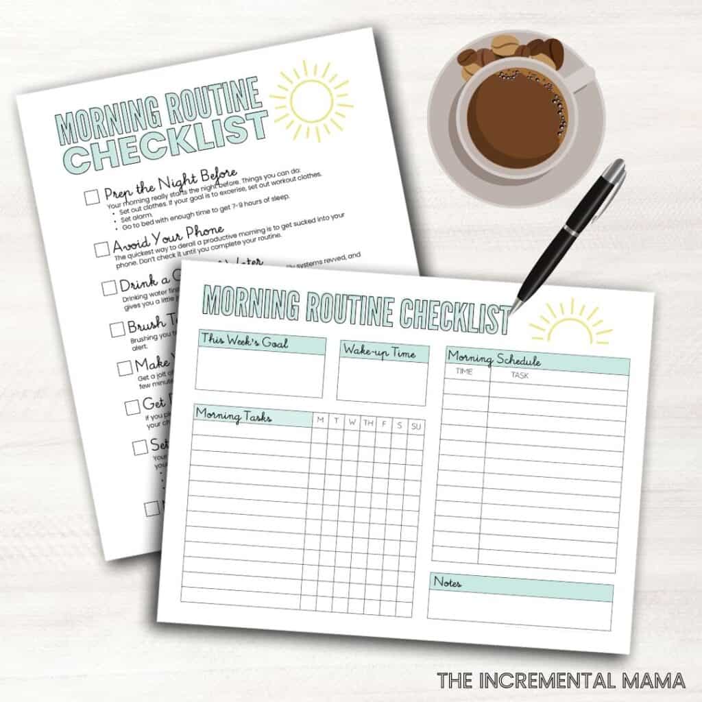 The Morning Routine Checklist To Start Your Day With Energy Focus