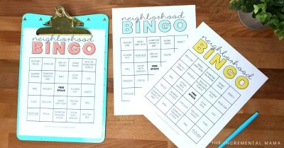 Fun Kid's Activity: Free Printable Neighborhood Bingo Cards - The ...