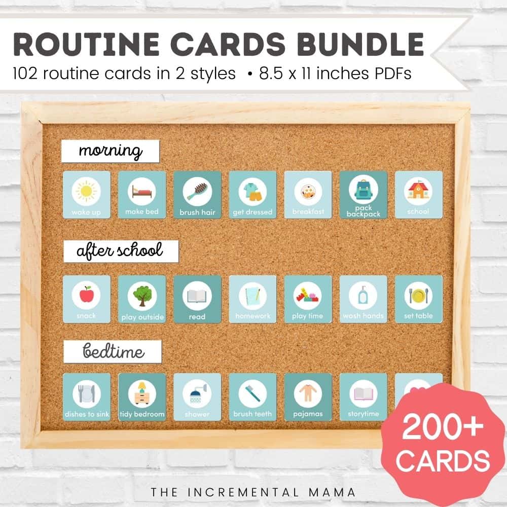 routine cards for kids