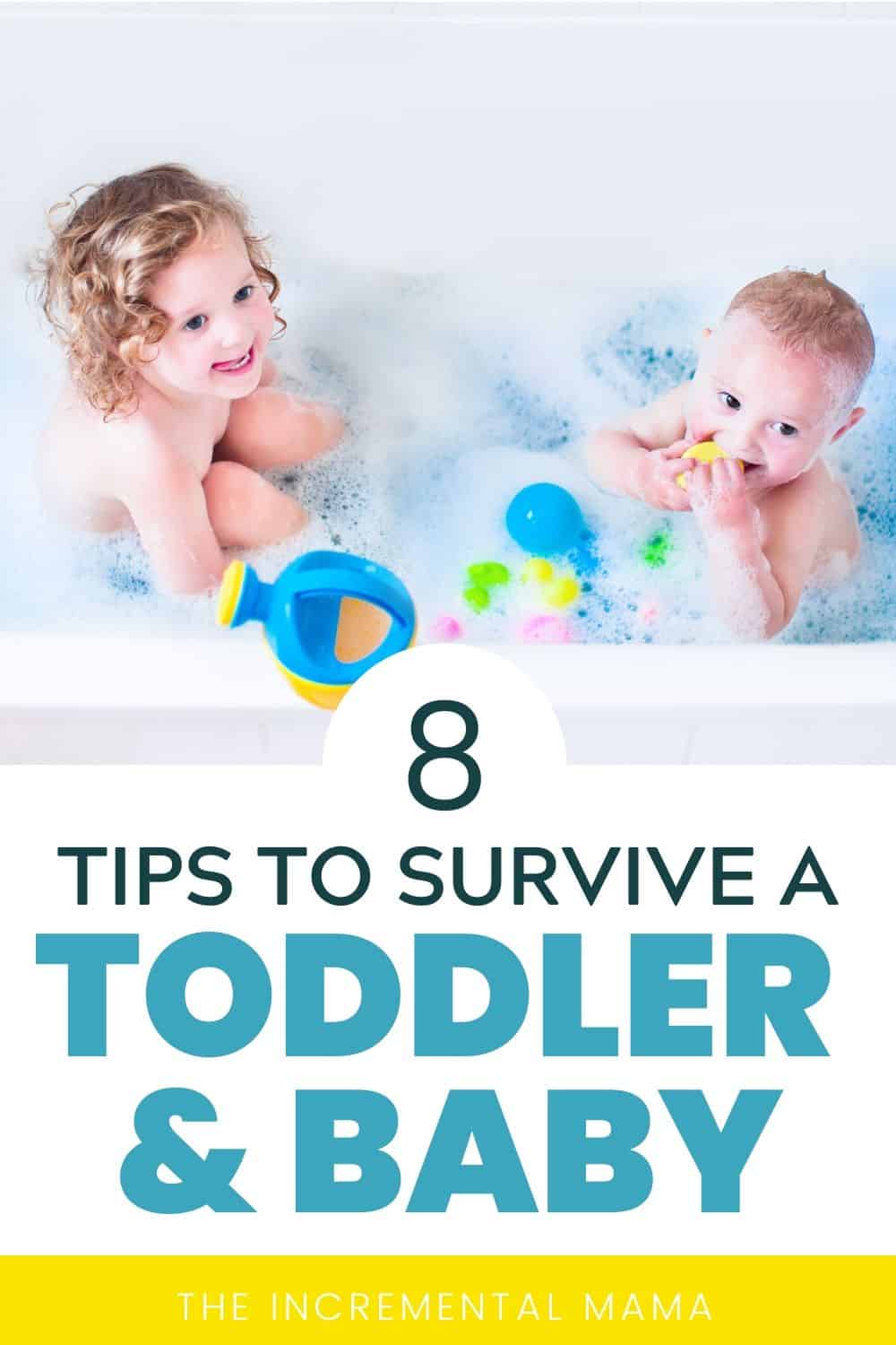 How to Manage Two Kids: How to Survive a Baby + Newborn at Home