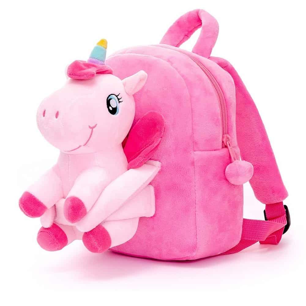 KIDS Small Unicorn Backpack for Girls Unicorn Toys for Girls Age 5 -  Unicorns Gifts for Girls Unicorn Stuffed Animal for Girls - Unicorn Plush  Toys for 3 4 6 7 Year Old Girls Birthday Gift